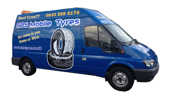 SOS Mobile Tyres Van